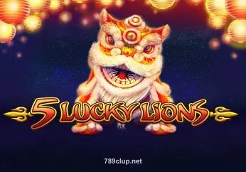 Hình ảnh minh họa trò chơi 5 Lucky Lions tại 789cub